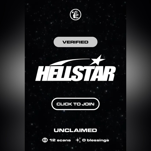 Hellstar Jesus QR Code T-Shirt NEW 100% Authentic RARE! - Picture 8 of 9